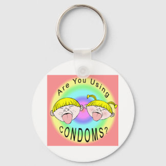 Condom Kids Key Ring