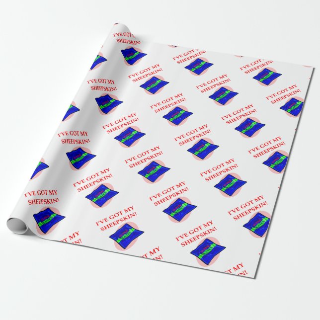 CONDOM WRAPPING PAPER (Unrolled)