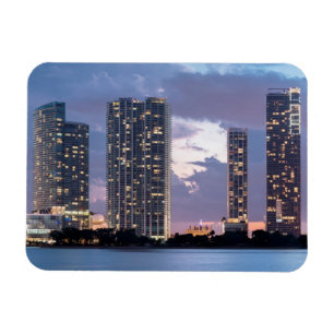 Condominium towers at the waterfront in Miami Magnet