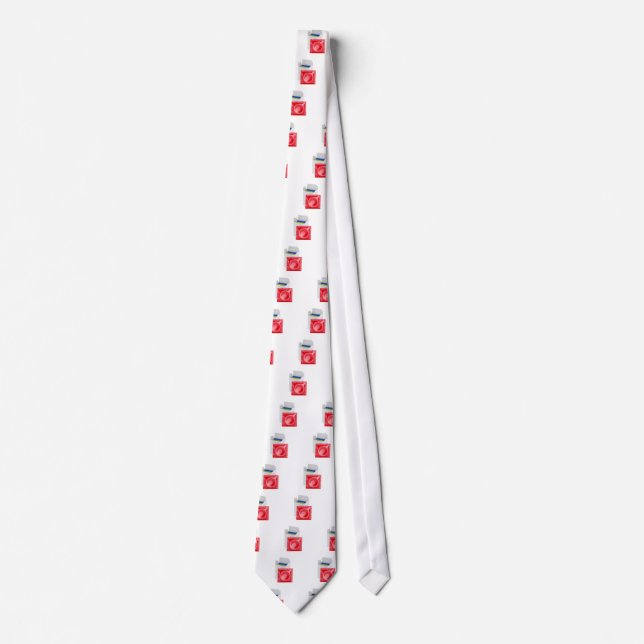 Condoms on white background tie (Front)