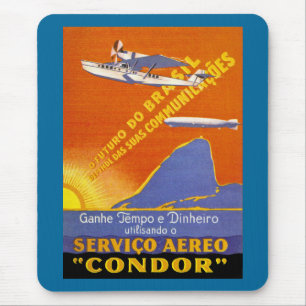 Condor ~ Brazillian Air Service Mouse Pad