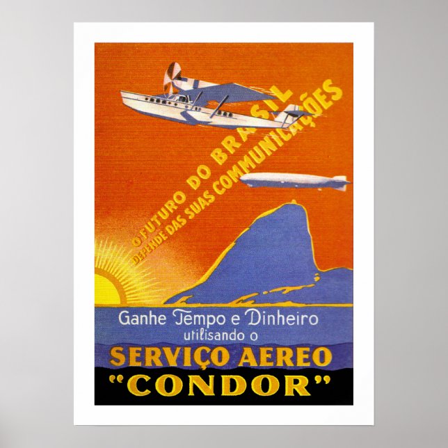 Condor ~ Brazillian Air Service Poster (Front)