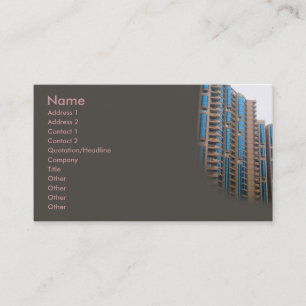 Condos Business Card