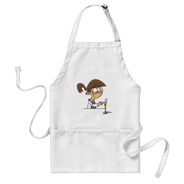 Conducting A Science Experiment Standard Apron (Front)