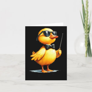 Conductor, Funny Duck Quote  Card
