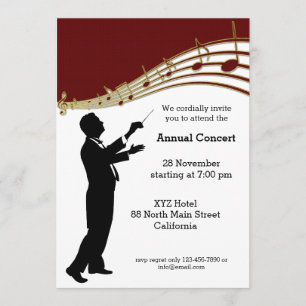 Conductor Orchestra Invitation