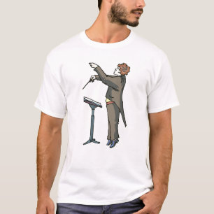 Conductor side view with stand T-Shirt