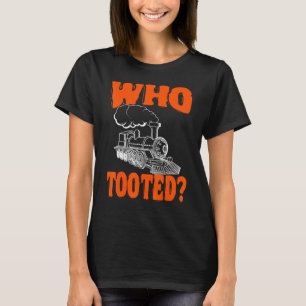 Conductor Train Rail Transport Freight Railway Who T-Shirt