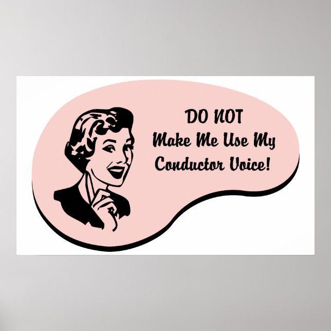 Conductor Voice Poster (Front)