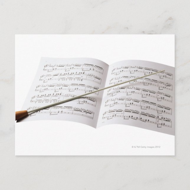 Conductor's Baton Postcard (Front)