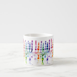 Cone cells rod cells and bipolar neurond of retina espresso cup