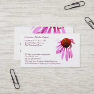 Cone Flower Business Card