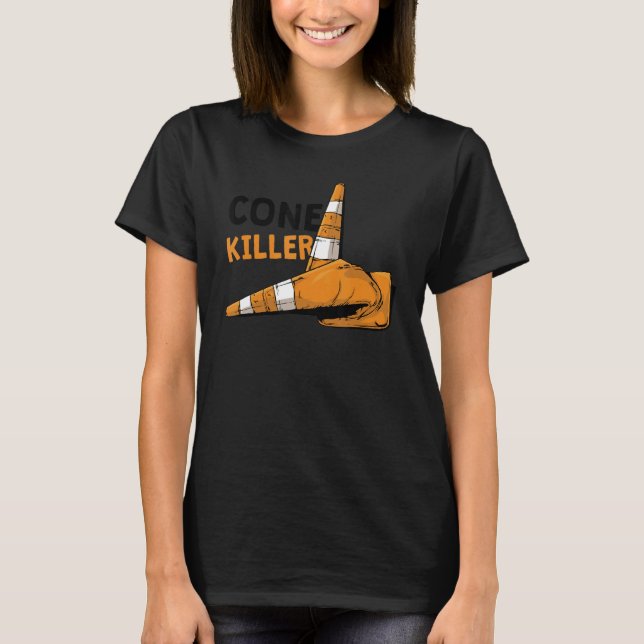 Cone Killer Autocross 1 T-Shirt (Front)