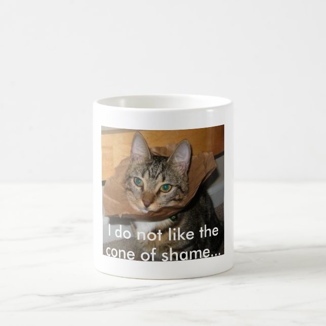 Cone of Shame Coffee Mug (Center)