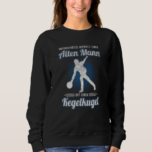 Cone Pin Skittling Ball Skittling Player Sport Hob Sweatshirt