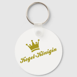 cone queen key ring