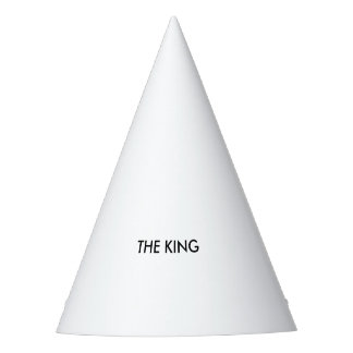 Cone-shaped party hat