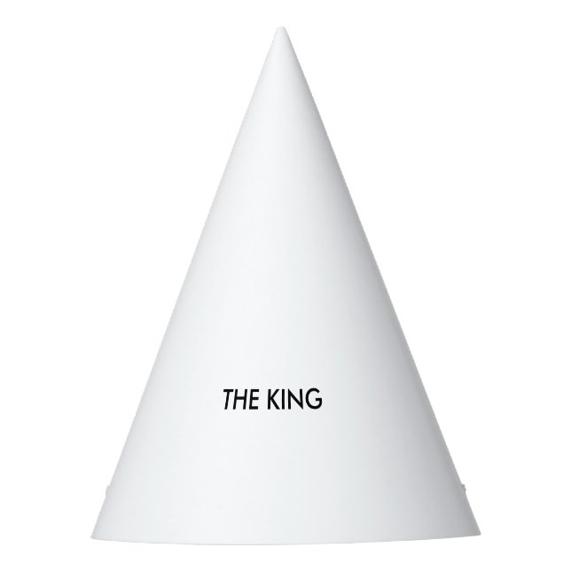 Cone-shaped party hat (Front)