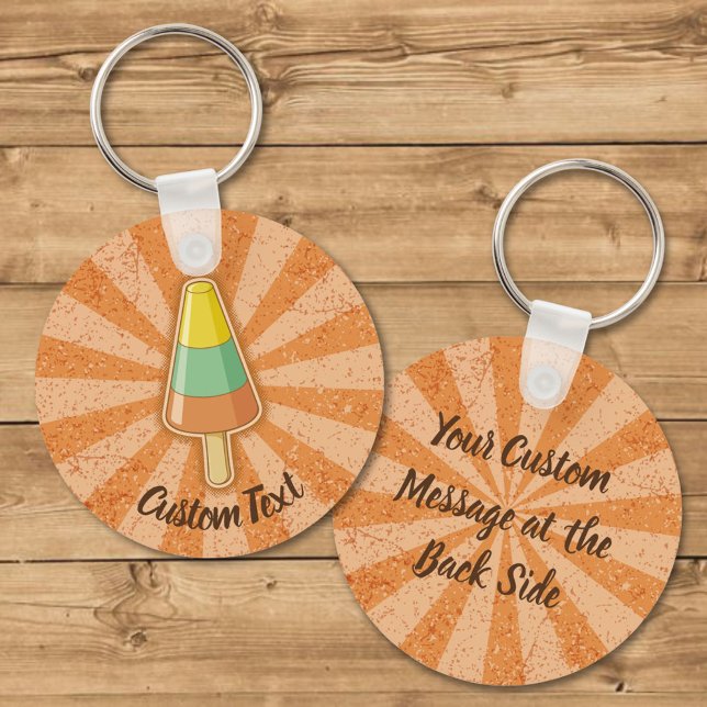 Cone Shaped Sorbet Stick Keychain (Creator Uploaded)