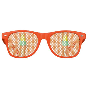 Cone Shaped Sorbet Stick Retro Sunglasses