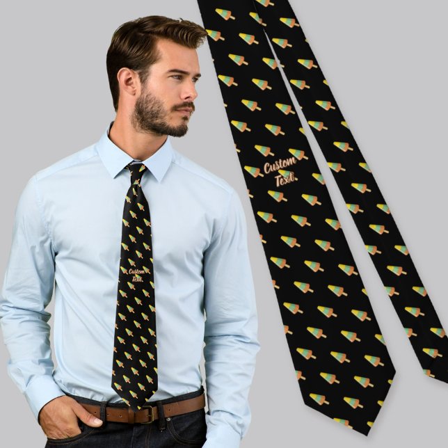 Cone Shaped Sorbet Stick Tie (Creator Uploaded)