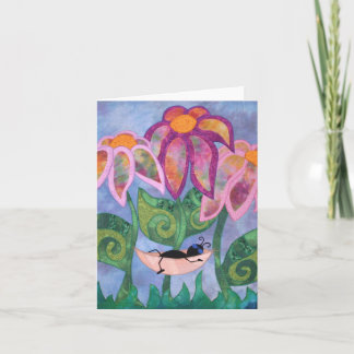 Coneflower Canopy Note Card