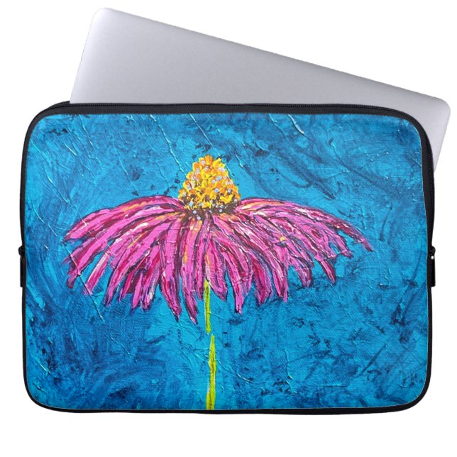 Coneflower Lap Top Bag (Front)
