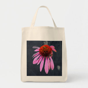 Coneflower on Denim Coordinating Items Tote Bag
