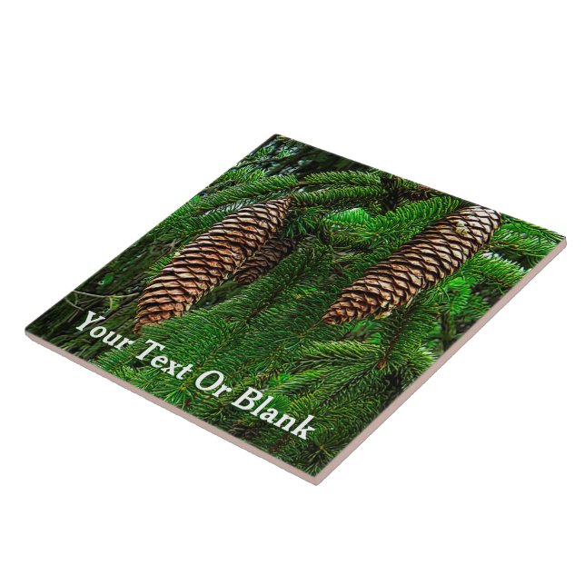 Cones And Needles Tile (Side)