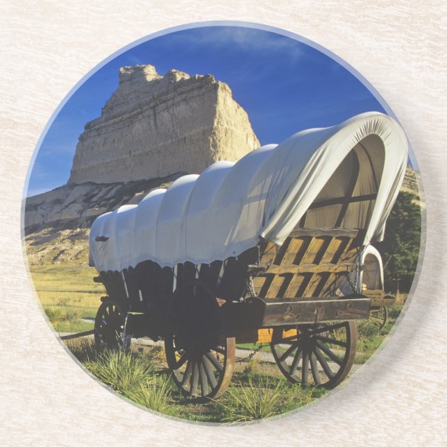 Conestoga wagon at Scottsbluff National Coaster (Front)