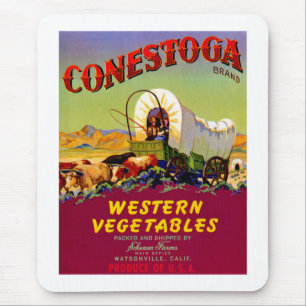 Conestoga Western Vegetables Mouse Pad