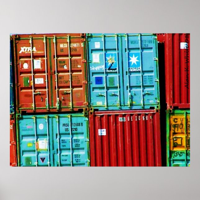 Conex In Iraq Poster (Front)