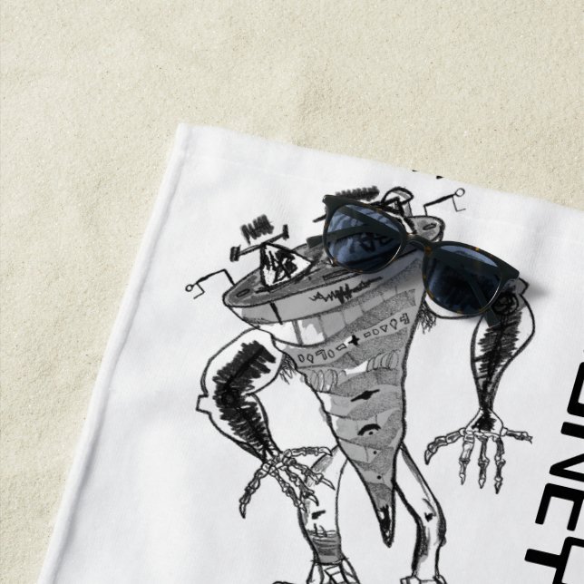 Coney Beach Towel (In Situ)