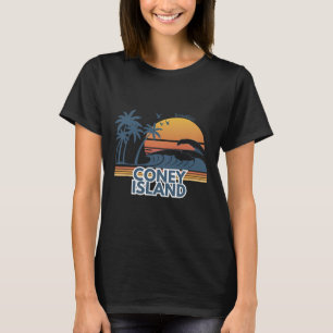 Coney Island Brooklyn Men Women Vacation Summer  T-Shirt