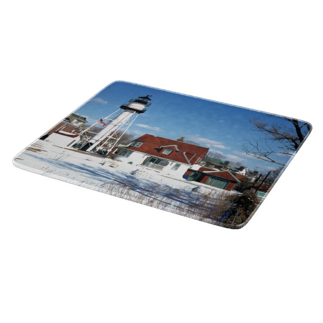 Coney Island Lighthouse, New York Cutting Board (Corner)