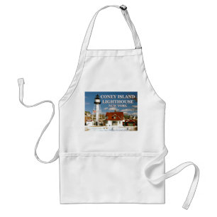 Coney Island Lighthouse, New York Standard Apron