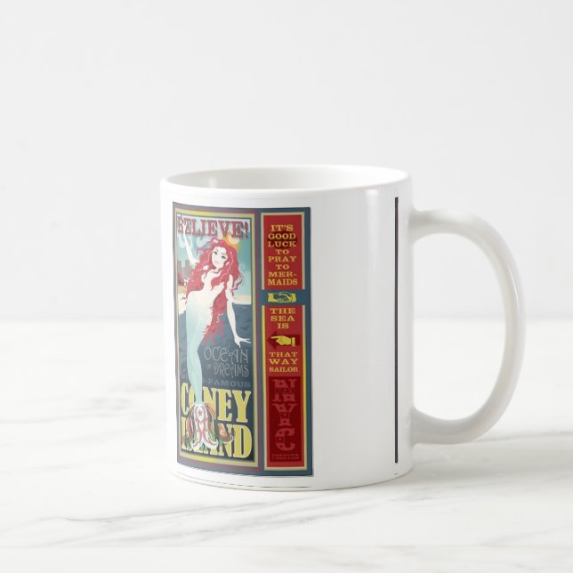 coney island mermaids mug (Right)