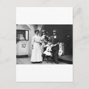 Coney Island Monkey Business Postcard