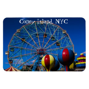 Coney Island New York City Photo Magnet