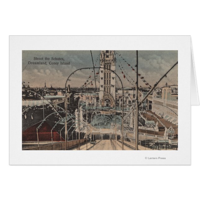 Coney Island, NY - Shoot the Schutes Ride (Front Horizontal)