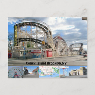 Coney Island Postcard