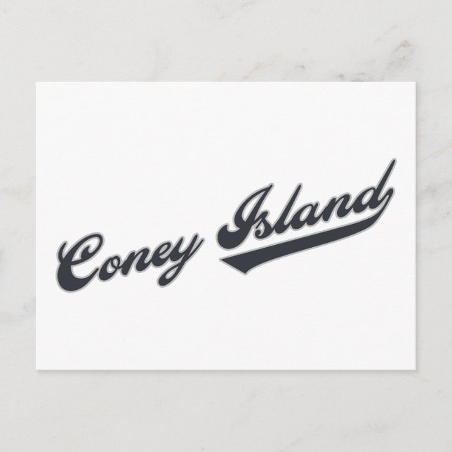 Coney Island Postcard (Front)