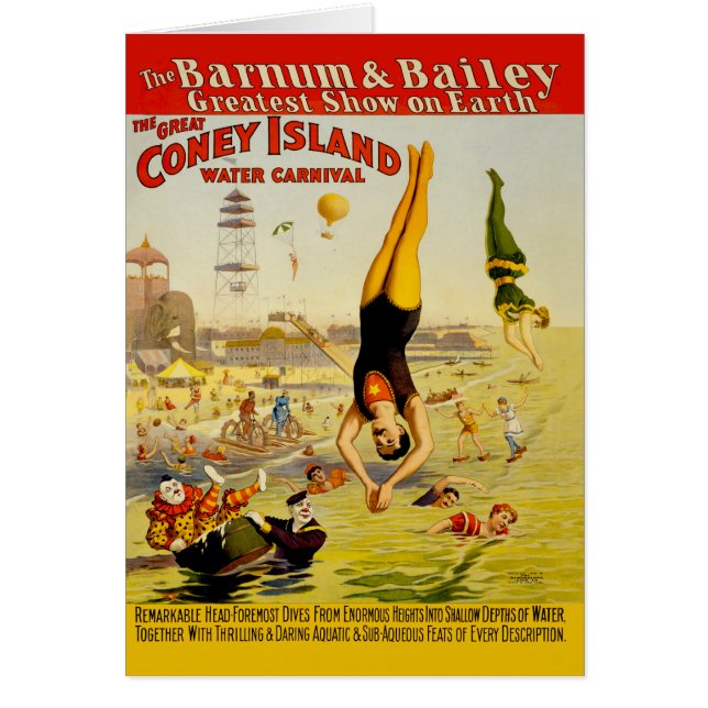 Coney Island Sideshow Poster (Front)