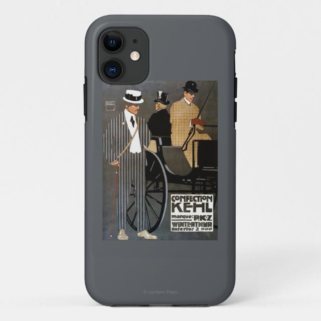 Confection Kehl Gentlemen Clothing Case-Mate iPhone Case (Back)