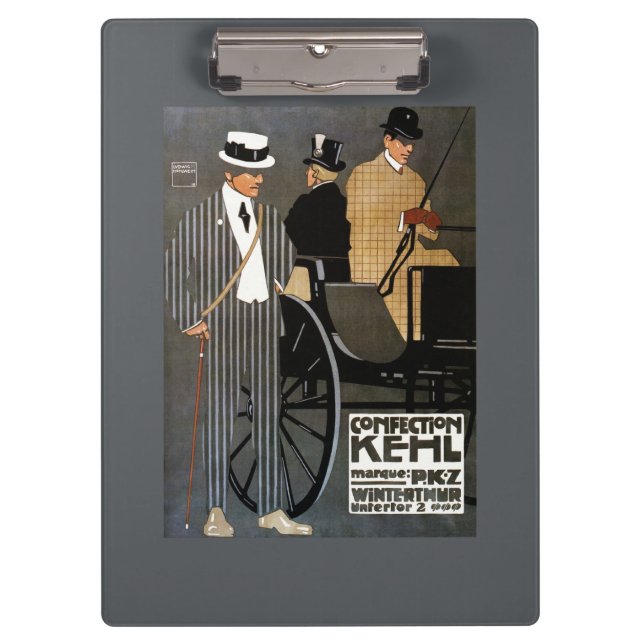 Confection Kehl Gentlemen Clothing Clipboard (Front)