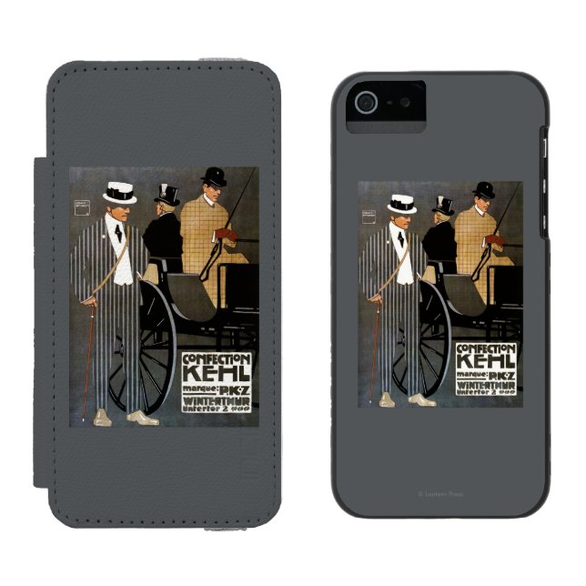 Confection Kehl Gentlemen Clothing Incipio iPhone Wallet Case (Side by Side)