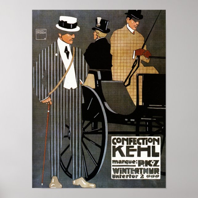 Confection Kehl Gentlemen Clothing Poster (Front)