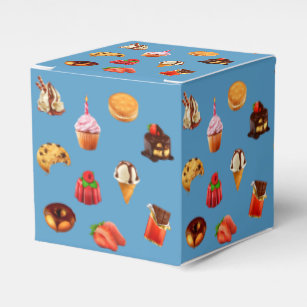 Confectionery Pattern Classic Favour Box
