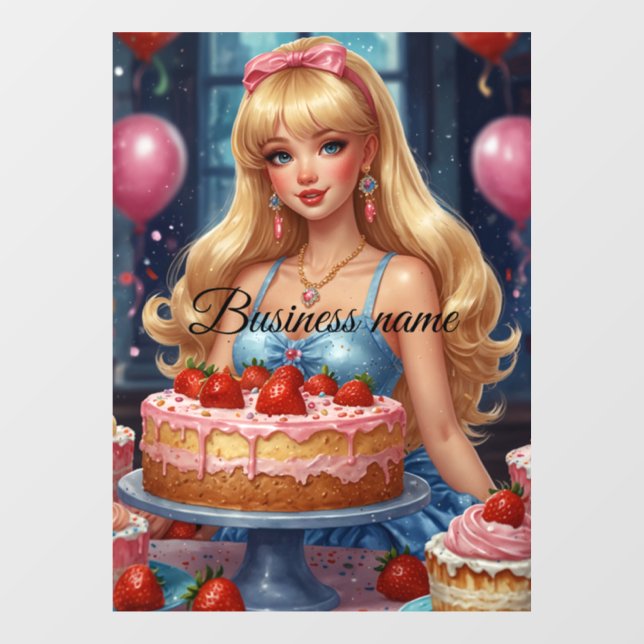 Confectionery Window Cling (Sheet)