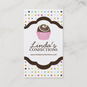 Confections Business Card Template